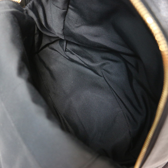 COACH bag, black, leather, backpack, grained genuine ladies - Picture 5 of 9